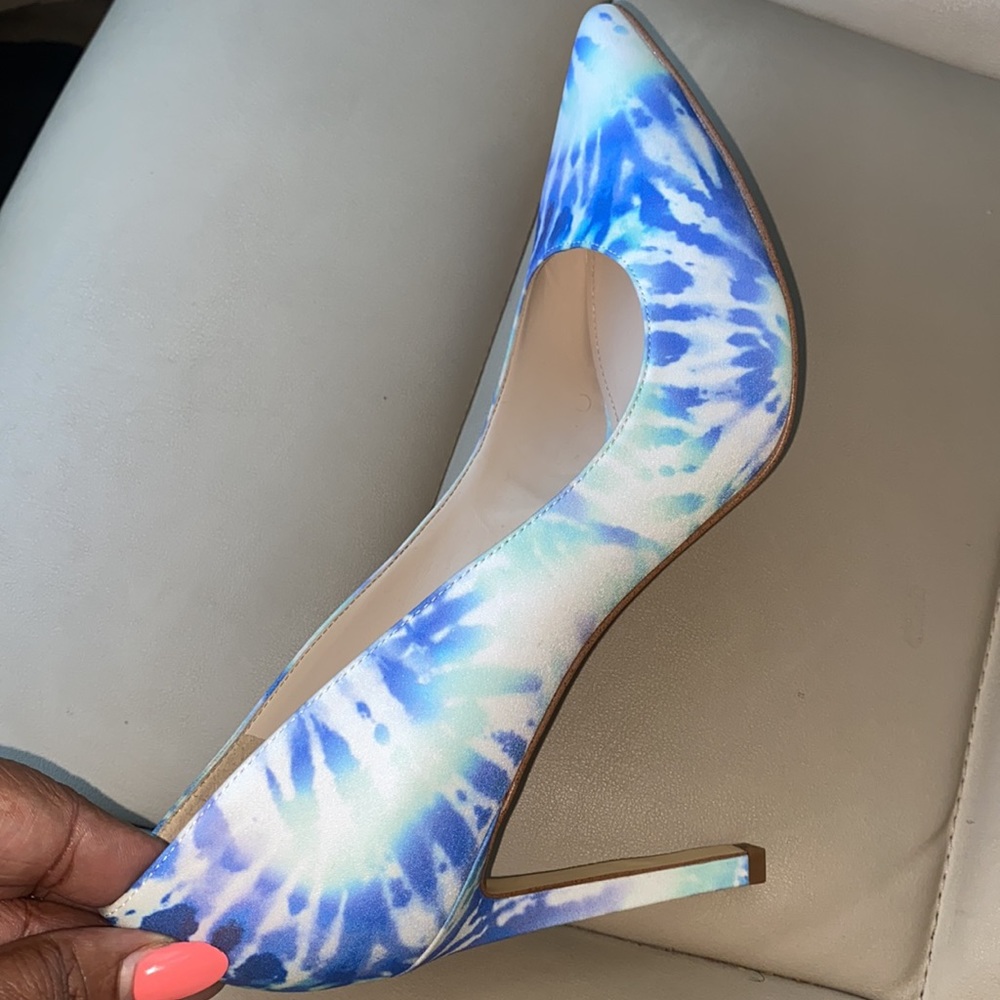 Tye Dye Nine West Sexy Pump Brand New